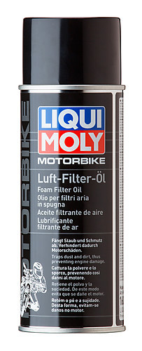 Lubrificante olio per filtri aria in spugna Motorbike spray  400ml  Liqui Moly 5933