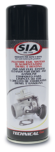 Spray pulitore pulizia corpo farfallato carburatori valvola EGR sistema di alimentazione Diesel & Benzina  400ml  SIA 8557