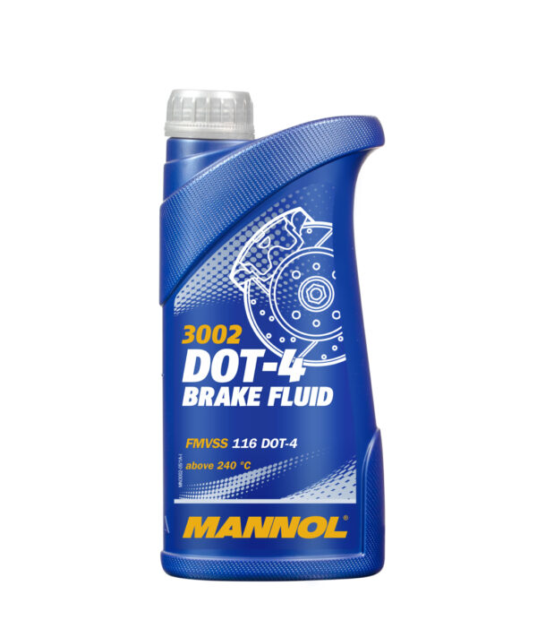 Dot-4 Brake Fluid 455g Liquido Olio Freni e Frizione Idrauliche  Mannol 3002
