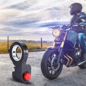 Interruttore manubrio pulsante universale di avvisatore acustico clacson per Biciclette ATV  Moto Scooter