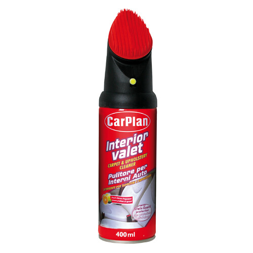Pulitore detergente in schiuma per interni Sedili Tappetini Auto – 400 ml  CARPLAN LIV400