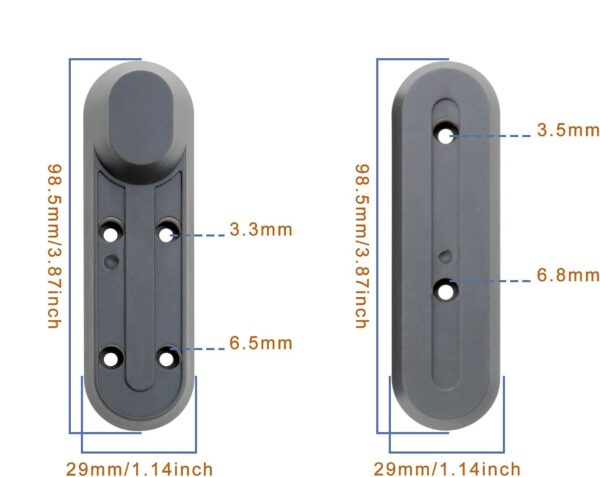 Protezioni forcella per monopattino 🛴 Xiaomi M365 Essential 1S Pro2  kit 4 pezzi compreso di rifrangenti